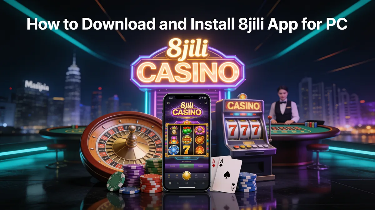 8jili in the Philippines — How to Download and Install 8jili App for PC
